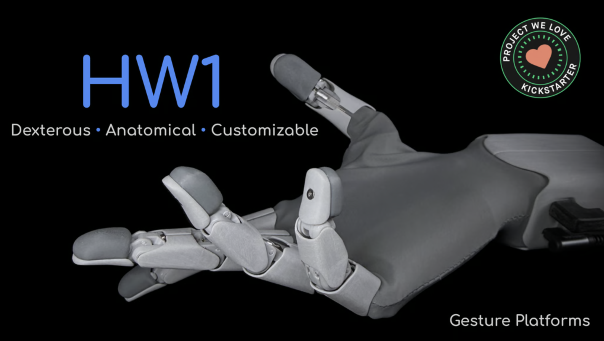 Gesture HW1 — A 10-DOF Robotic Hand & Wrist