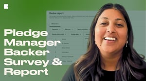 Pledge Manager Backer Survey & Report