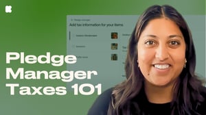 Pledge Manager Taxes 101