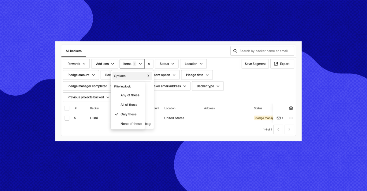 New Filtering Options for Items and SKUs